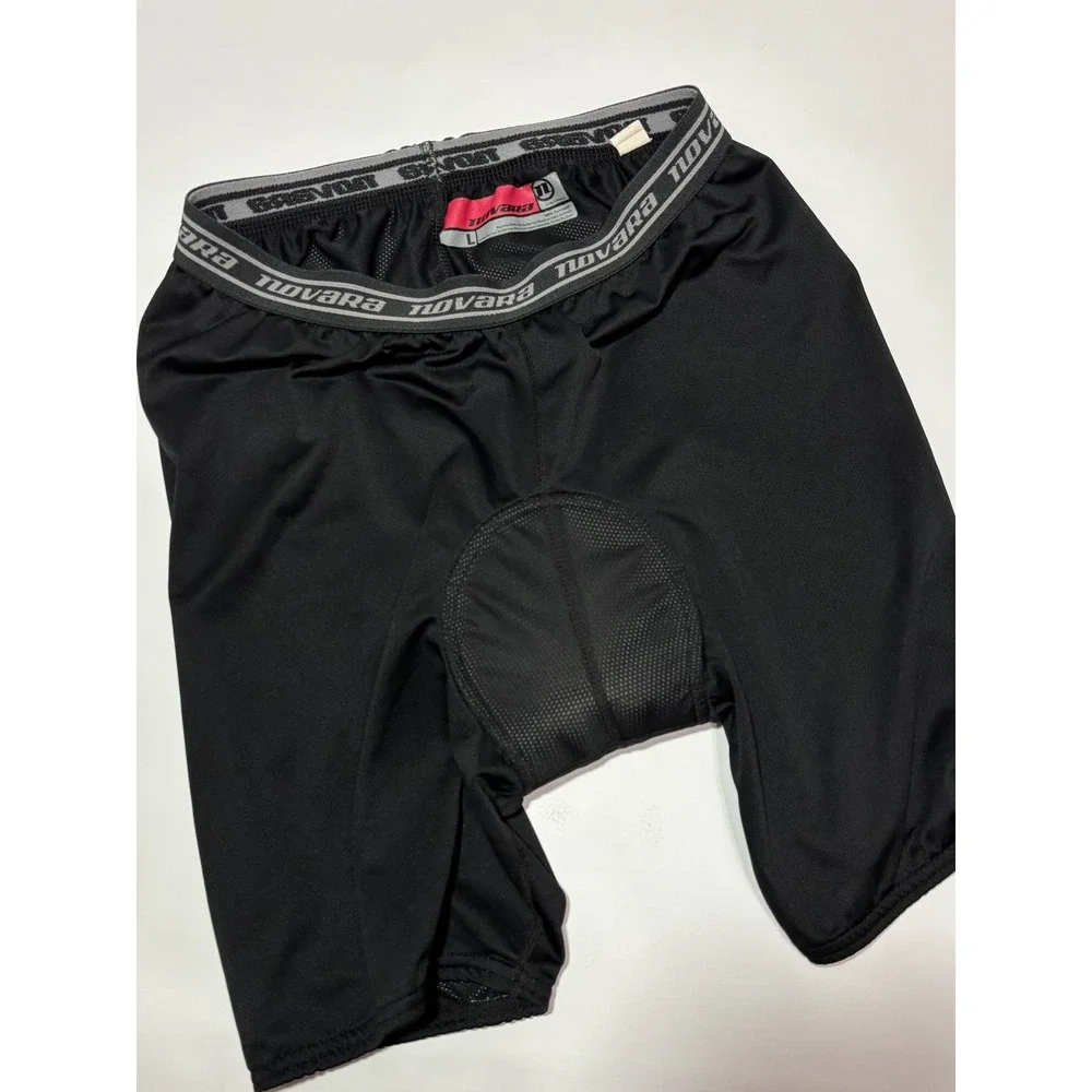 NOVARA Set of 3 Men's Cycling Shorts Padded Liner Black Gray Cargo Style Size‎ L